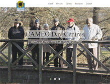 Tablet Screenshot of cameodaycentres.org.uk